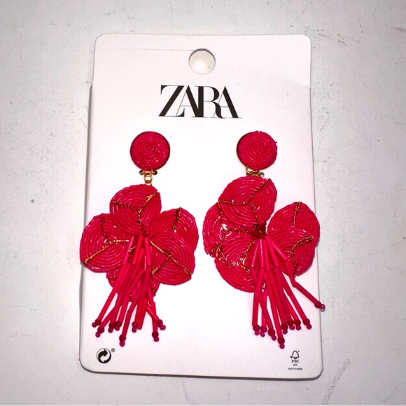 Zara Jewelry - Zara NWT Beaded Earrings
